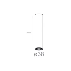 AQFORM PET next mini LED natynkowy 46959 12cm-32cm