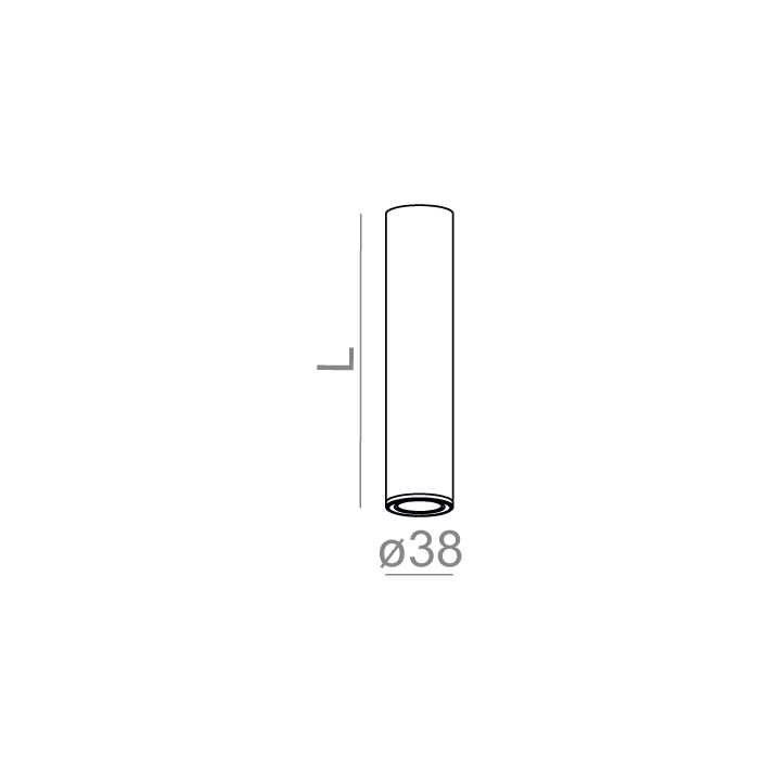 AQFORM PET next mini LED surface 46959 reflector