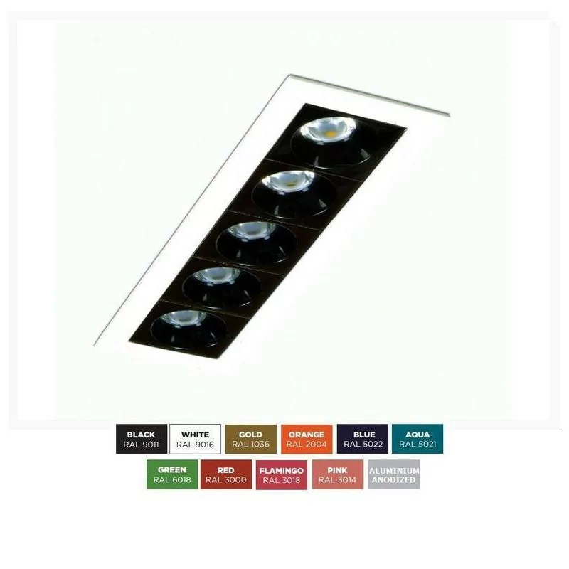 BPM LENT MODULAR recessed lamp 10W 10216.RF