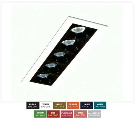 BPM LENT MODULAR recessed lamp 10W 10216.RF BPM LENT MODULAR recessed lamp 10W 10216.RF