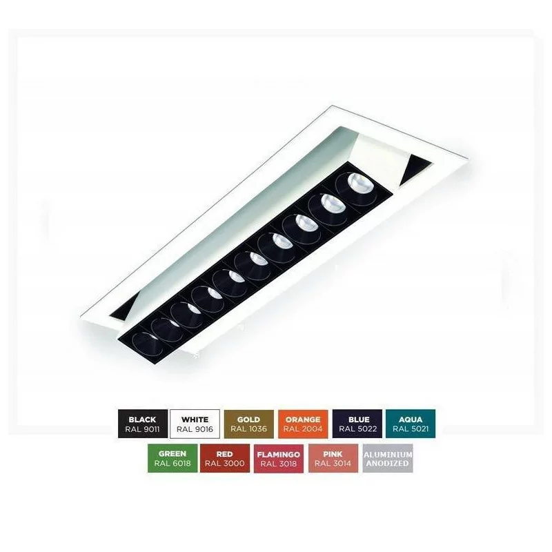 BPM LENT MOTION recessed lamp 20W 10212