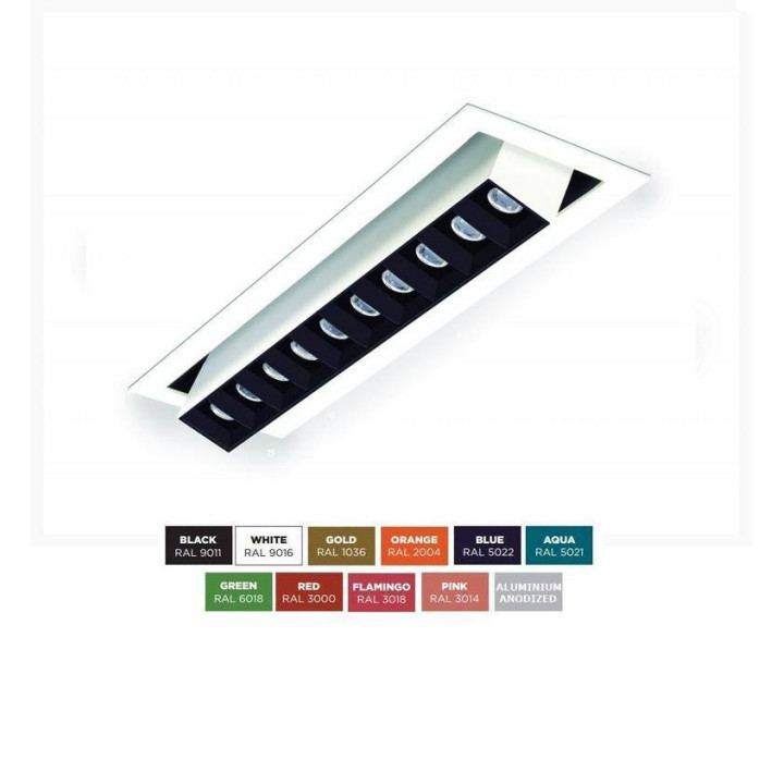 BPM LENT MOTION recessed lamp 20W 10212