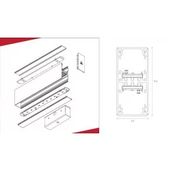 BPM Hache 10215  wall LED lamp