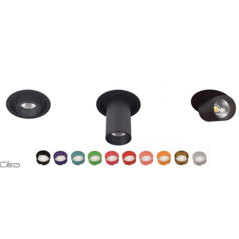 bpm mini martorell 20143 8w led cree white black recessed cree led christmas lights