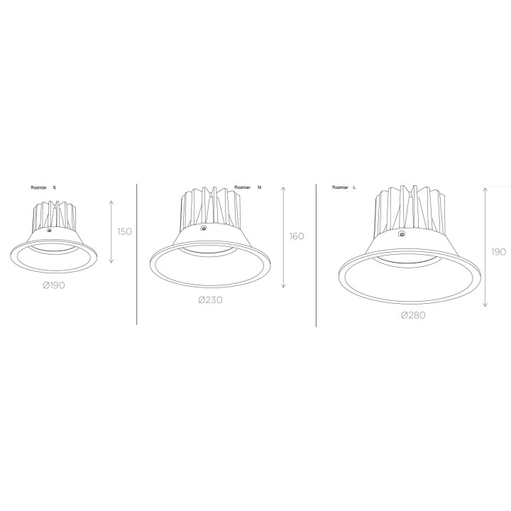 BPM CAN REVIEW 20151/2/3  recessed with frame 30W,40W,50W