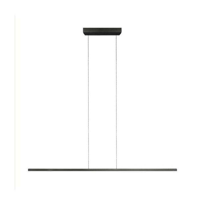 LINEA LIGHT Straight P1 wisząca LED biała, czarna, chrom 102cm, 152cm