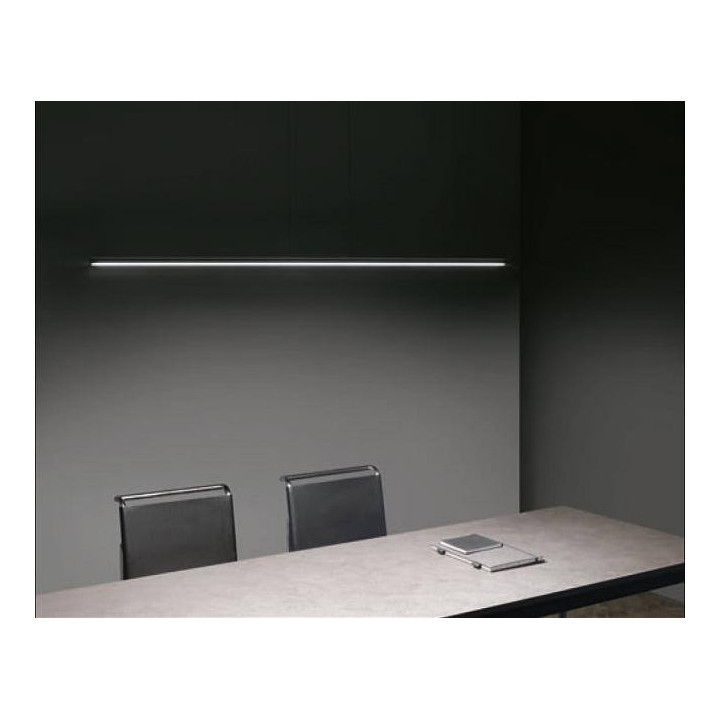 LINEA LIGHT Straight_P1 pendant lamp white, black, chrome 102cm, 152cm