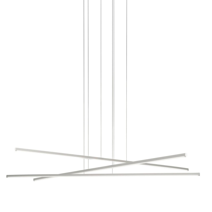 LINEA LIGHT Straight P3 LED biała, czarna 102cm, 152cm