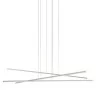 LINEA LIGHT Straight_P3 Pedant lamp LED white, black 102cm, 152cm