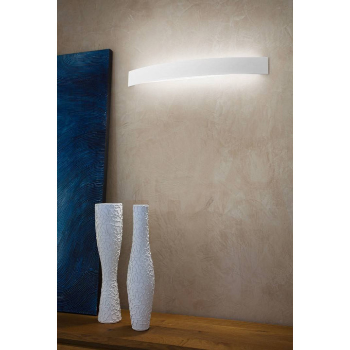LINEA LIGHT Curve 1140, 1141, 1146 kinkiet LED biały, rdzawy, beton