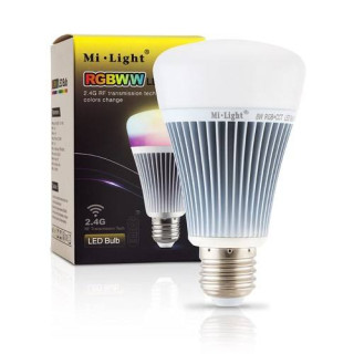 Inteligentna żar&oacute;wka LED RGBW E27 WI-FI 