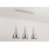 MAXlight Vigo triple lamp in chrom