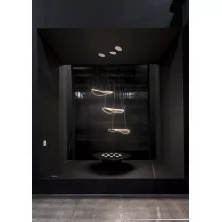 STILNOVO STILNOVO DIPHY 8172, 9090 lampa wisząca LED 54cm 2700K-3000K