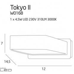 MAXlight Tokyo W0168, W0169 kinkiet LED