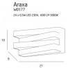 MAXlight Araxa  W0177, W0178 kinkiet LED