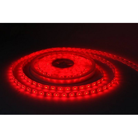 Taśma LED 3528 60LED/m IP65 sil (Czerwona) Rolka 5m
