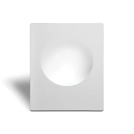 Kobi BIANCO KRBI gypsum lamp square wall