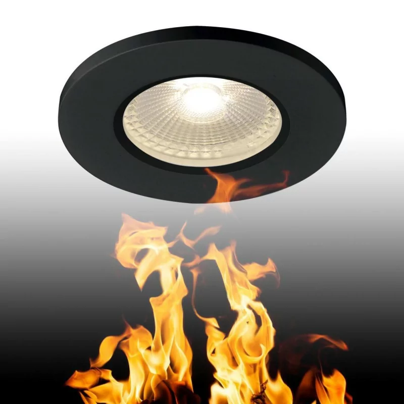 SLV Kamuela ECO ceiling mounting with LED 3000K or 4000K black white