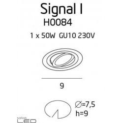 Maxlight Signal I GU10  H0084 230V recessed lamp