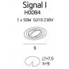 Maxlight Signal I GU10  H0084 230V sufitowa ruchoma