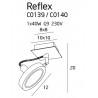 Maxlight Refkex  C0140 G9 kinkiet lub lampa sufitowa