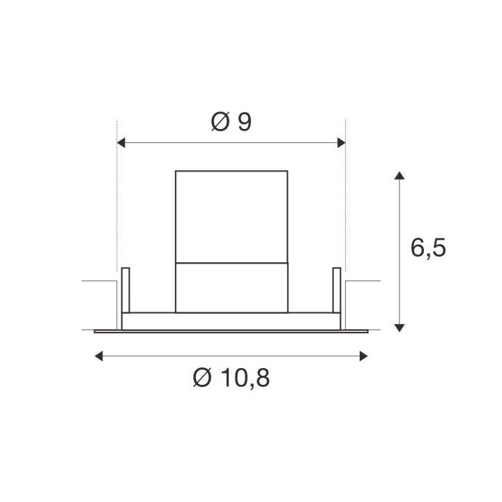 SLV Kini ruchoma IP65 1000833 12W LED