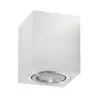 Kobi OH37 square white black alu with slot for GU10