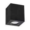 Kobi OH37 square white black alu with slot for GU10