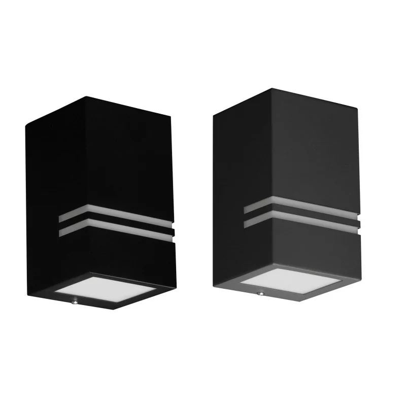 Kobi Quazar 10 wall light for outside IP44 chrome