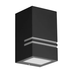 Kobi Quazar 10 wall light for outside IP44 chrome