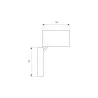 Kobi Quazar 15 wall light rotation regulation