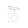 KOBI SINGLE CIRCLE  decorative lamp with LED