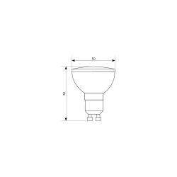 GU10 LED bulb dimmer CER8D VERY COLD