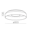 AQform MAXI RING dot LED 230V surface