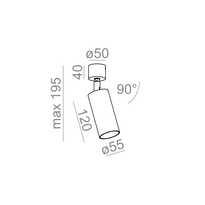 AQFORM PET 230V spot 10045 surface