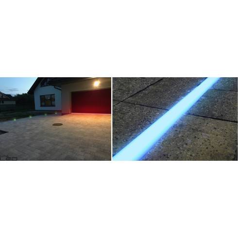 bestøver genopretning Michelangelo BRUK LINE outdoor recessed LED lamp 50cm-200cm IP68 RGB, 3000K, 4000K