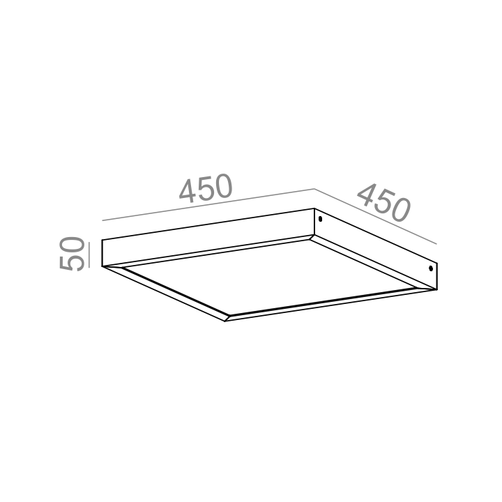 AQFORM BLOS LED hermetic natynkowy 44611