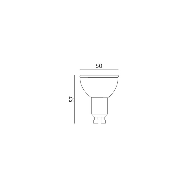 Żar&oacute;wka GU10 24 LED SMD 5050 Biała Ciepła