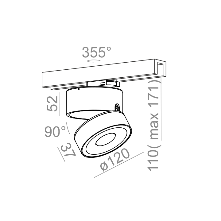 AQFORM QRLED move track 12532
