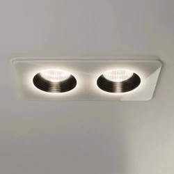 ASTRO ceiling luminaire Vetro Twin 5748 2x 6W IP65