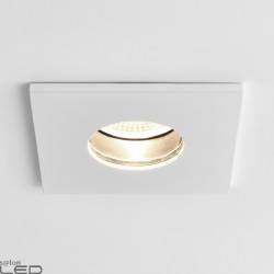 Astro OBSCURA SQUARE LED luminaire in polished chrome/white