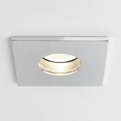 Astro OBSCURA SQUARE LED luminaire in polished chrome/white