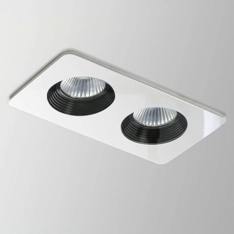 ASTRO ceiling luminaire Vetro Twin 5748 2x 6W IP65
