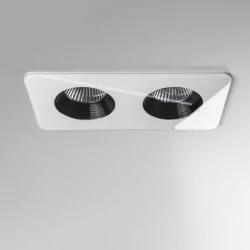 ASTRO ceiling luminaire Vetro Twin 5748 2x 6W IP65