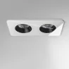 ASTRO ceiling luminaire Vetro Twin 5748 2x 6W IP65