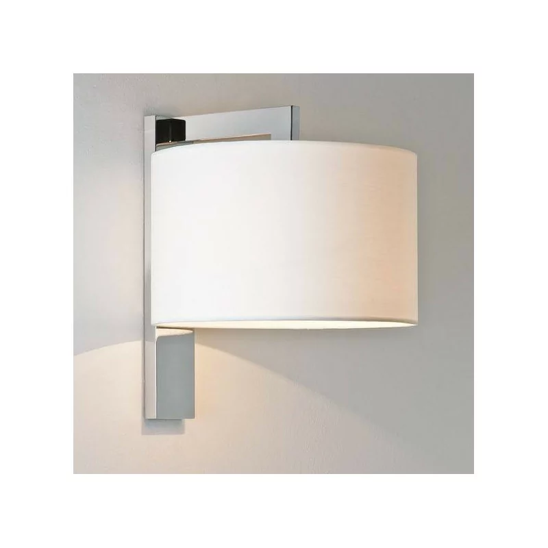 ASTRO RAVELLO WALL to lampa ścienna z abażurem w kształcie walca