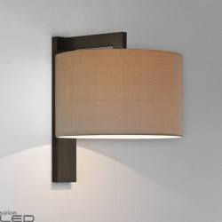 ASTRO RAVELLO WALL is a wall lamp with a cylinder-shaped lampshade