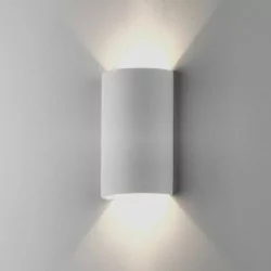 Astro Serifos 220 WALL LAMP made of plaster, tube shape, power 2 x 6W