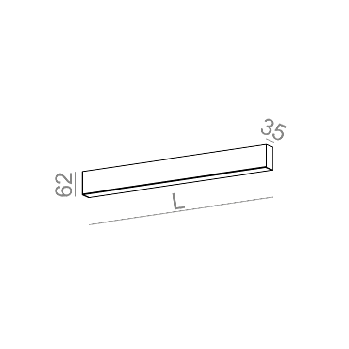 AQFORM RAFTER LED natynkowy