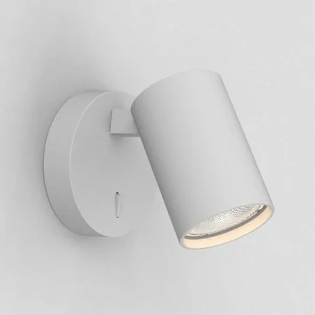 ASTRO ASCOLI Single Switched is a wall spotlight with a switch